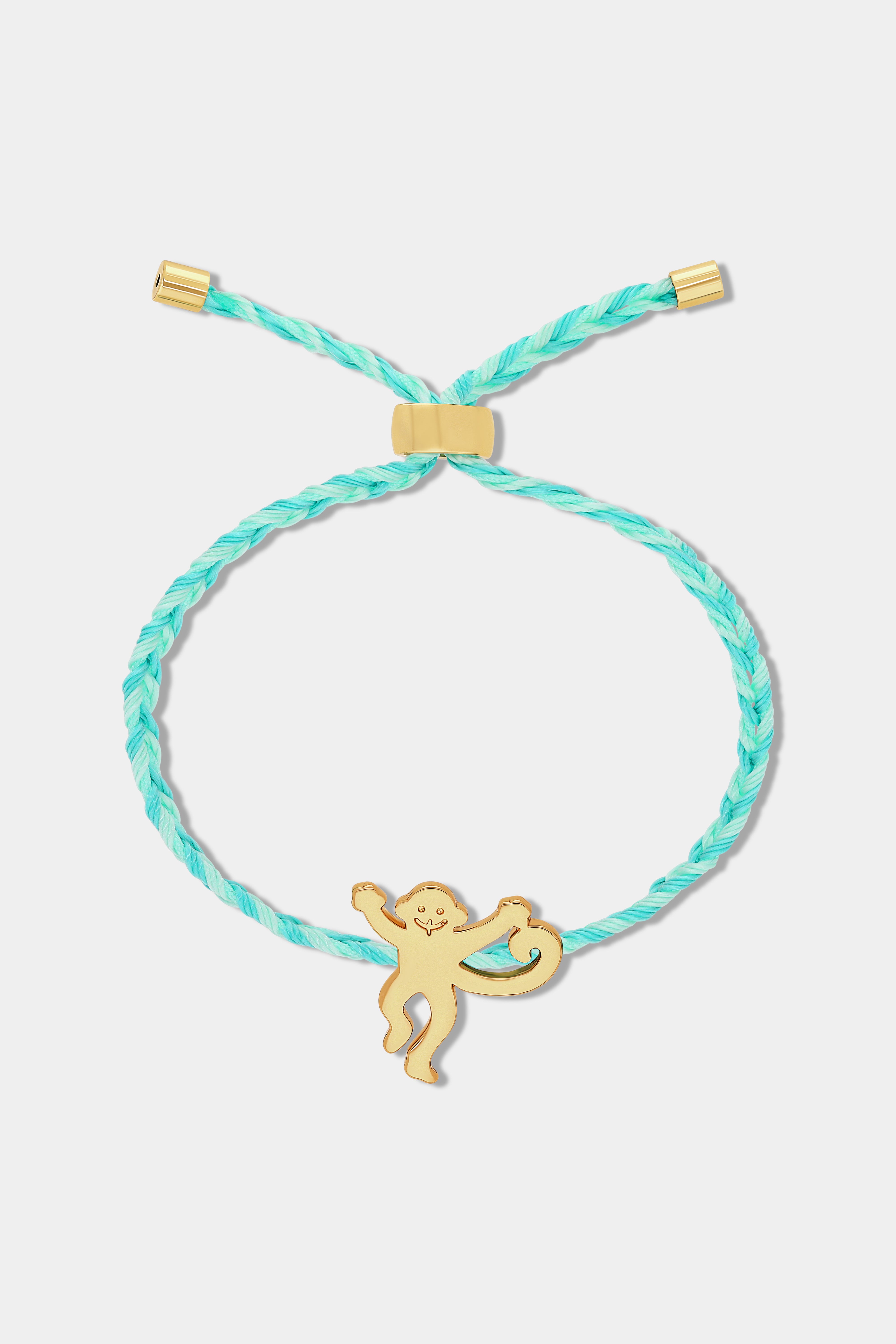 Monkey Charm Rope Bracelet for Style
