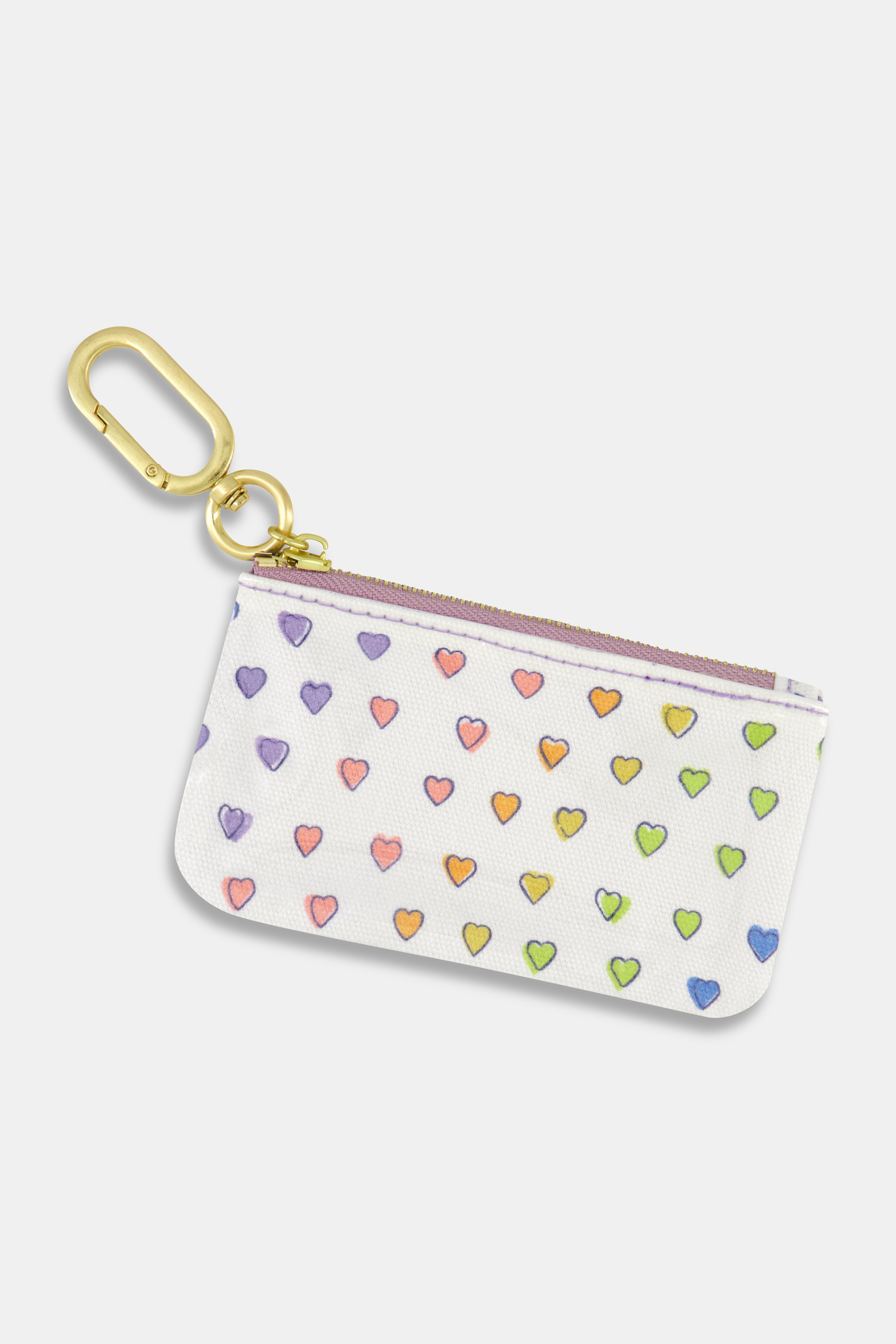 Disco-Themed Heart Coin Purse